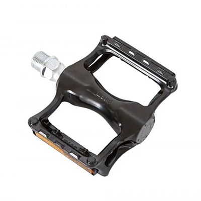 MKS Pedal Seahorse - Black With Reflector MKS Pedal Seahorse - Black With Reflector