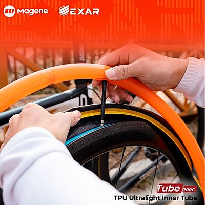Magene EXAR TPU Tube 700x23-28c - 60mm Magene EXAR TPU Tube 700x23-28c - 60mm