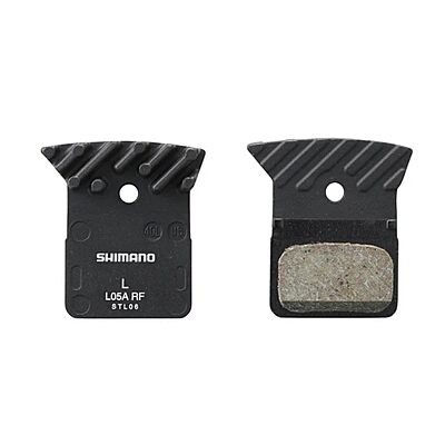 Shimano Disc Brake Pads L05A-RF Resin Pad W/Fin & Spring