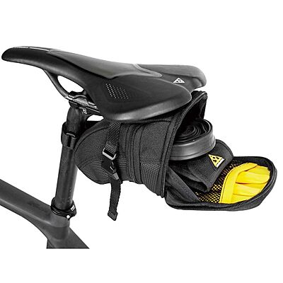 Topeak Aero Wedge Pack With Strap Mount Topeak Aero Wedge Pack With Strap Mount