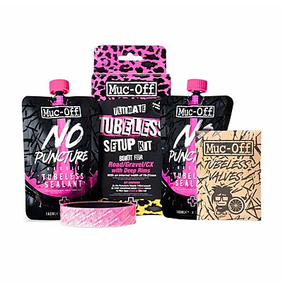 Muc-off Kit Ultimate Tubeless Setup- Road 60mm