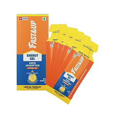 Fast&Up Zesty Lemon Gel - De-Caf Fast&Up Zesty Lemon Gel - De-Caf